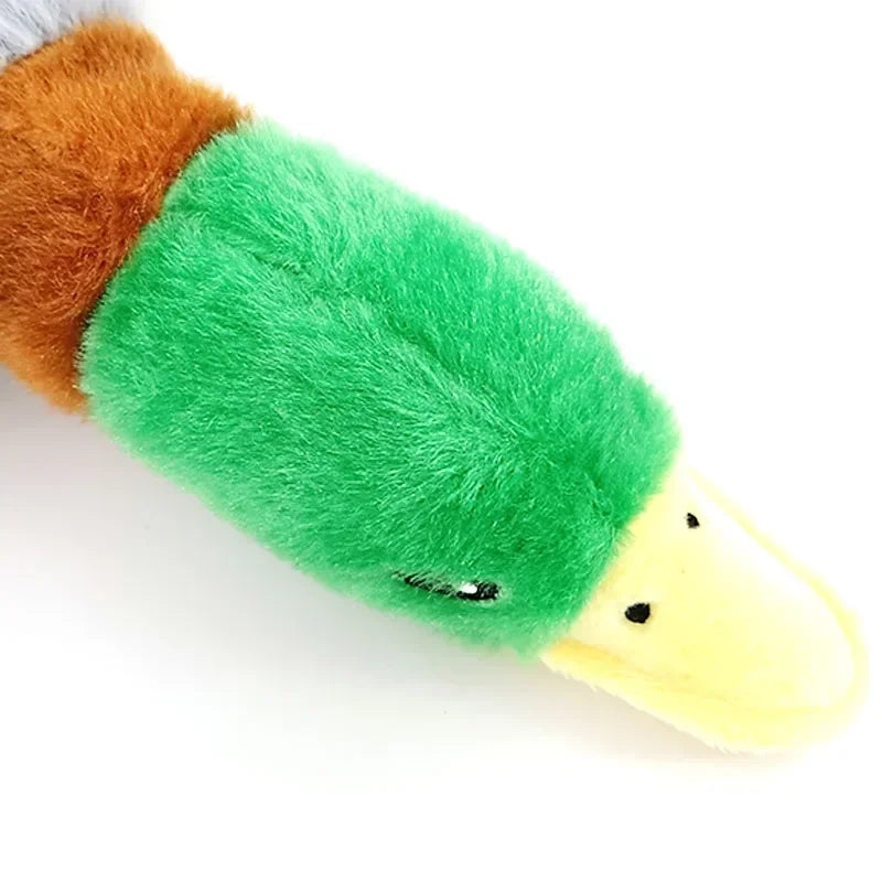 Brinquedo de som de pato de pelúcia para Cães